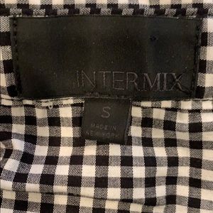 INTERMIX Tops - Intermix gingham strapless top INTERMIX Tops - Intermix gingham strapless top